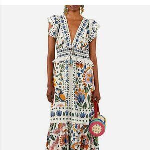 Farm Rio floral maxi dress